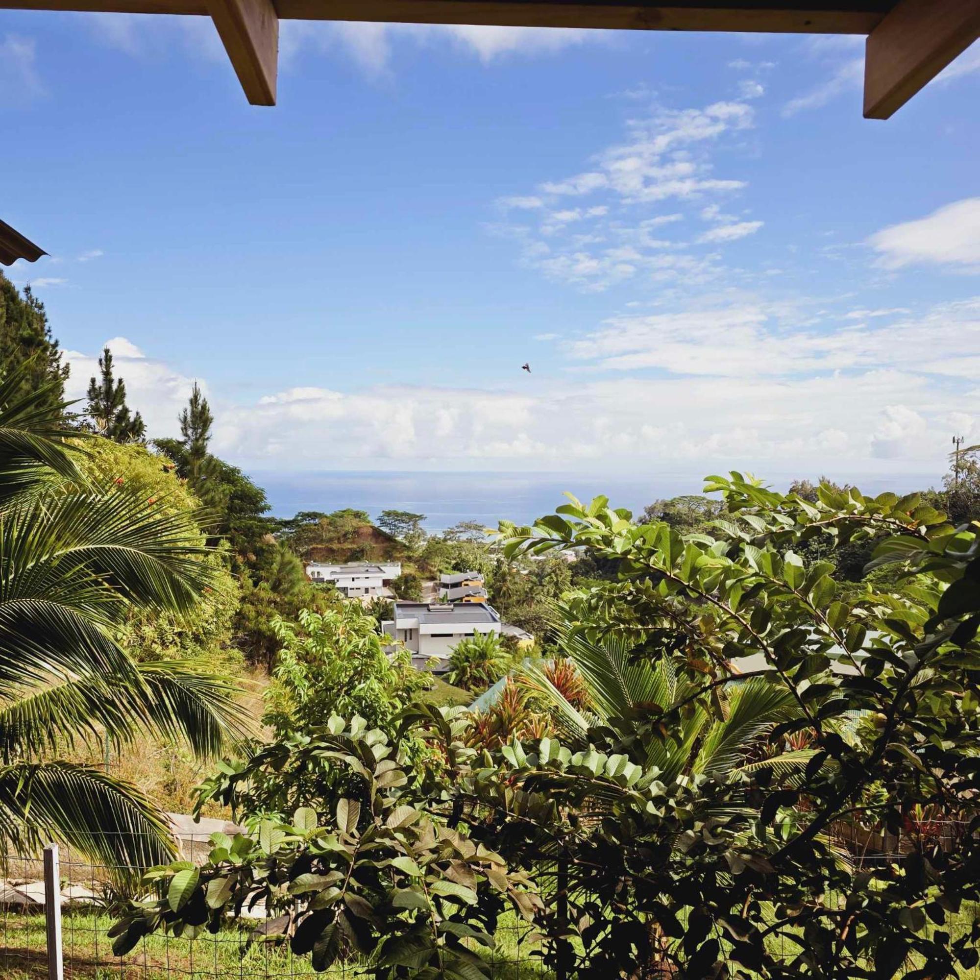 Fare Toahana, Accommodation With A Ocean View パペーテ エクステリア 写真